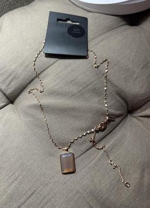 Grey agate підвіска 2