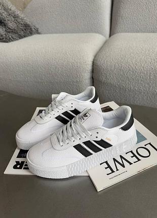 Adidas samba white premium 3