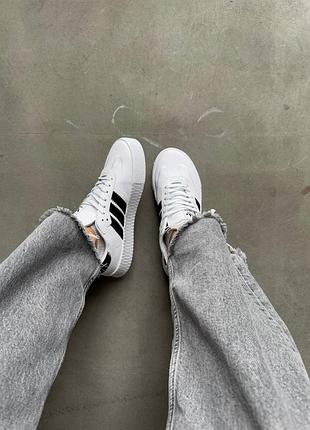 Adidas samba white premium 5