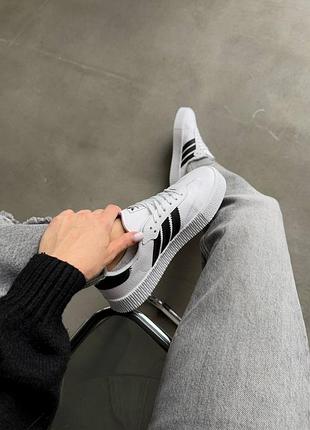 Adidas samba white premium 6
