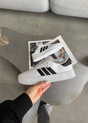 Adidas samba white premium 9