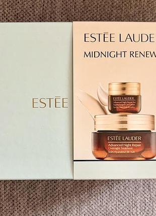 Estee lauder advanced night repair крем під очі, 15 мл + night repair overnight treatment - зволожуючий нічний крем проти зморшок, 65 мл