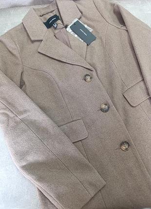 Пальто женское в цвете капучино от vero moda