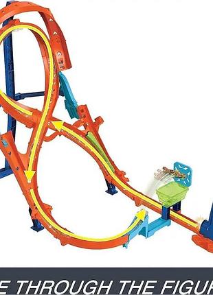 Трек hot wheels «вертикальна вісімка» 2