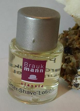 Braukmann classic after- shave -lotion, 5 мл, оригинал, винтаж