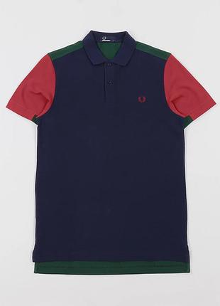 Поло fred perry bold cuff insert pique shirt