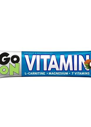 Протеїновий батончик go on vitamin 50 г кокос (4384301783)