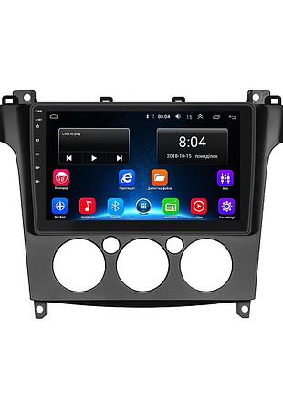 Штатна магнітола 9" lesko для ford galaxy ii 2006-2010 2/32gb wi-fi base форд