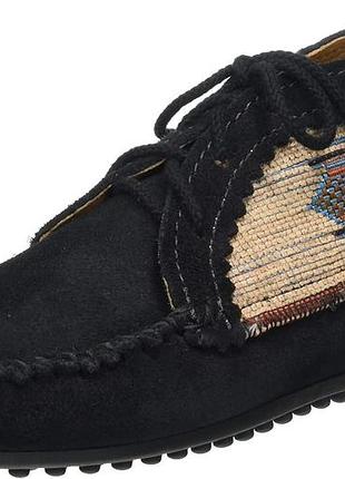 Minnetonka el paso замшевые мокасины, 24 см.