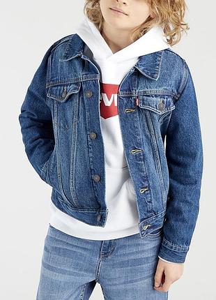 Levi’s оригинальная детская/ подростковая куртка джинсовка