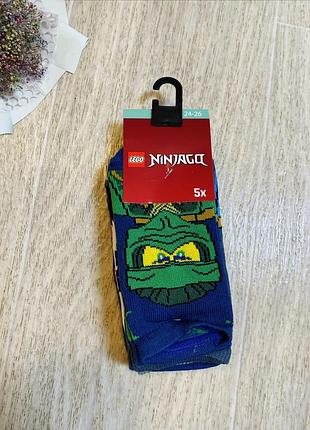 Дитячі короткі шкарпетки для хлопчика 24/26 lego ninjaga