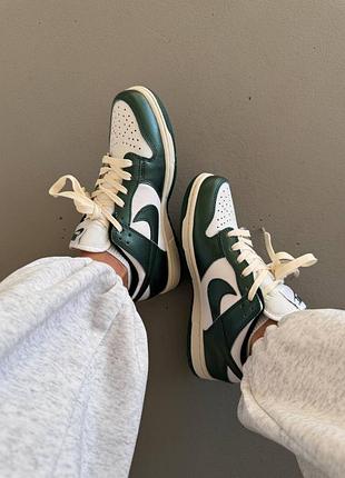 Кросівки nike sb dunk “vintage chameleon green”