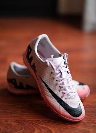 Оригінальні футбольні кросівки nike air zoom mercurial vapor 15 academy tf (dj5635‑601). футбольні кросівки.