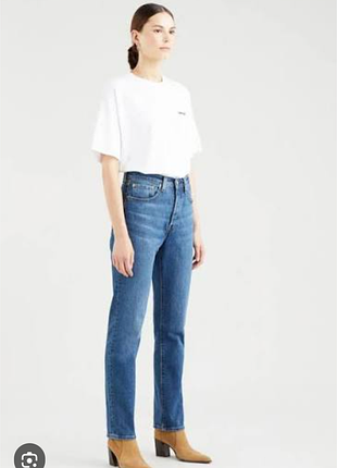 Джинсы винтажные levi's плотные прямые 29
