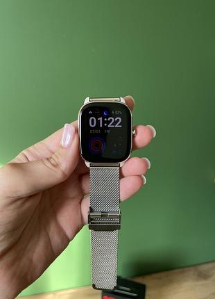 Смарт-годинник xiaomi amazfit gts 4 mini (moonlight white)