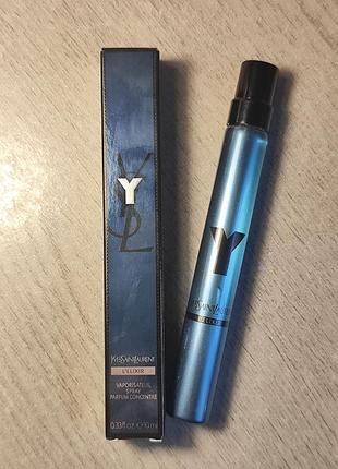 Чоловічий аромат yves saint laurent y l'elixir parfum concentre у форматі мініатюри або тревел-версії. 10 мл