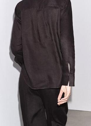 Сорочка 100% льон zara 5