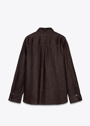 Сорочка 100% льон zara 9