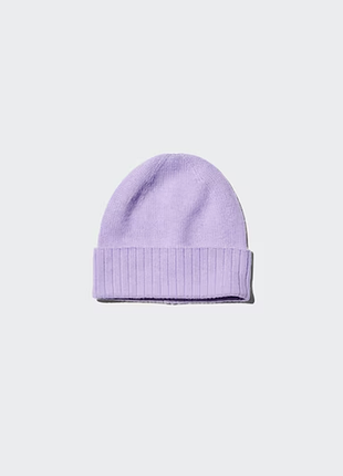 Вязанная шапка из 100% кашемира от uniqlo