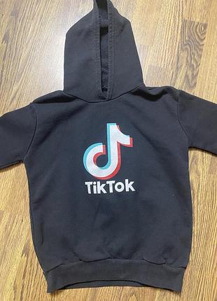 Худи, толстовка тік-ток для мальчика 6-8лет