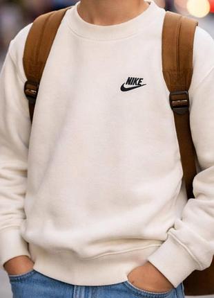 Світшот .юніор білий nike