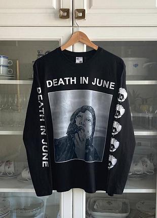 Новий лонгслів / мерч death in june - peaceful snow