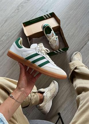 Adidas sporty &amp; rich white green