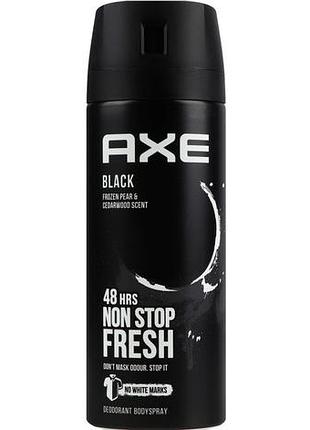 Дезодорант-спрей для мужчин axe black 150 мл