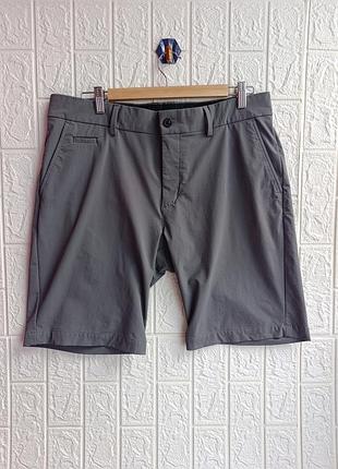 Шорти чоловічі bogner x salomon shorts/для активного відпочинку/повсякденні/еластичні/сірі/легкі/з захистом від ультрафіолету/