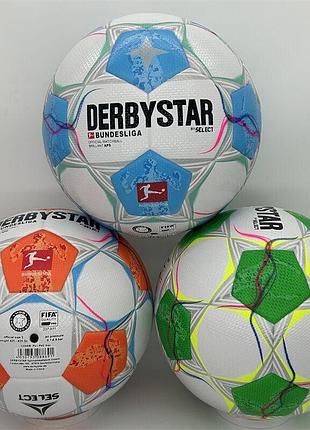 М'яч футбольний derbystar термоклеєний fb-50332 №5