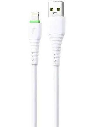 Кабель grunhelm lightning gmc-01lw usb 1 м 2.1а