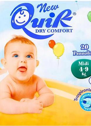 Подгузники детские quik 3 (4-9 кг) 20 шт