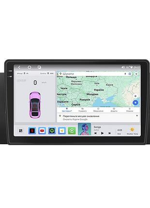 Штатна магнітола lesko для bmw x5 i (e53) 1999-2003 екран 9" 4/64 qled carplay 4g wi-fi gps 360 prime