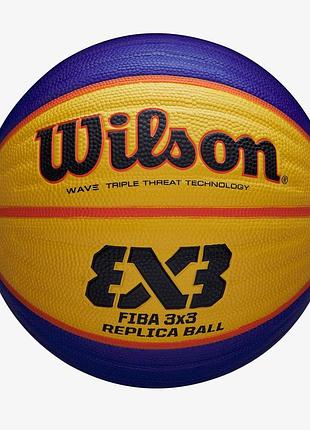 М'яч баскетбольний wilson fiba 3x3 replica size 6 wtb1033xb (оригінал)