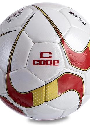 М'яч футбольний core diamond cr-023 №5 pu