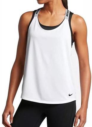 Майка nike w nk dry tank elastika