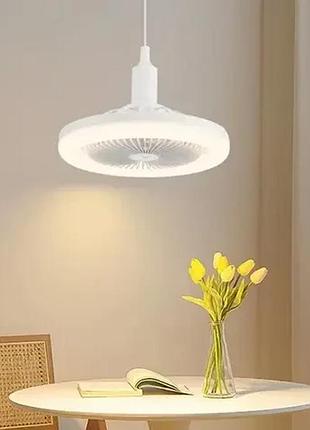 Вентилятор-люстра универсальный потолочный multi-function fan light 2в1 top shop ua_ 3