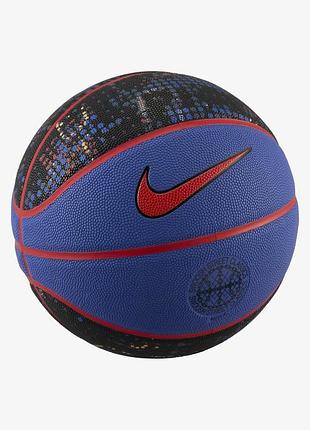 М'яч баскетбольний nike basketball 8p prm energy deflated astronomy blue/lt crimson/black size 7