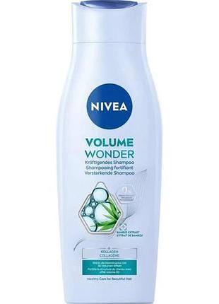 Шампунь для волос nivea volume wonder 400 мл