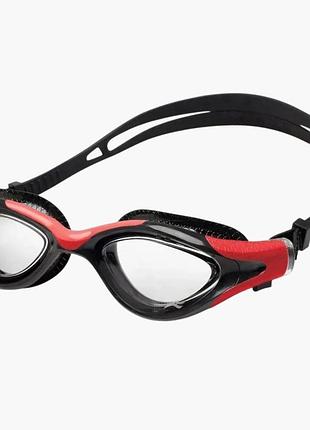 Очки для плавания aqua speed aquilo 62650 черно-красный уни osfm 728-31 (орригинал)