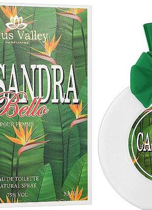 Туалетна вода жіноча lotus valley cassandra bello 100 мл