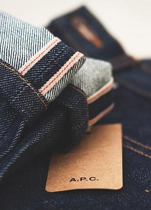 Apc w32 denim selvedge джинси денім