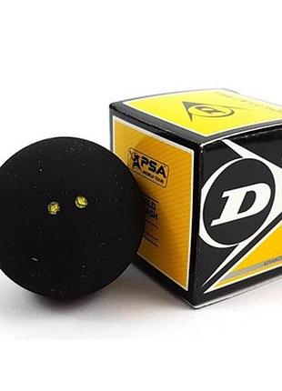 М'яч для сквошу dunlop pro 2 точка жовтий (оригінал)