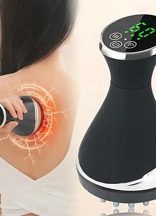 Масажер зігріваючий massage instrument ly-812 з електростимуляцією вібромасажем 25 режимів top shop ua_