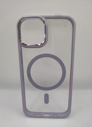 Чохол wave ardor case with magnetic ring iphone 13 pro max (light purple) 45133 пластик