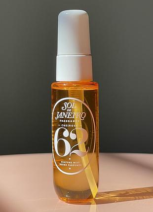 Парфюмированный спрей для тела и волос sol de janeiro brazilian crush cheirosa '62 perfume mist 30 ml travel