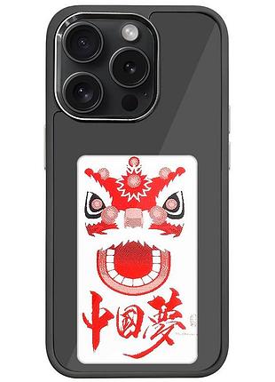 Tpu+pc чохол ink show для apple iphone 14 pro (6.1") (black) 69932 69932*