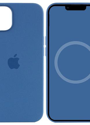 Чохол silicone case (aaa) full with magsafe and animation для apple iphone 16 pro max (6.9") (ultramarine) 74447 74447 74447
