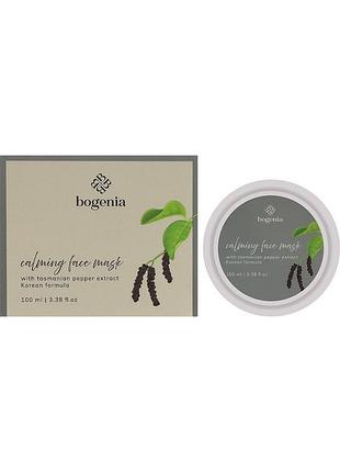 Успокаивающая маска для лица bogenia calming face mask 100 мл