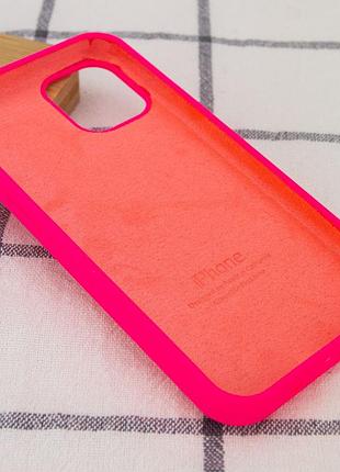 Чохол silicone case full protective (aa) для apple iphone 13 pro max (6.7") (рожевий / barbie pink) 49840 49840* 5